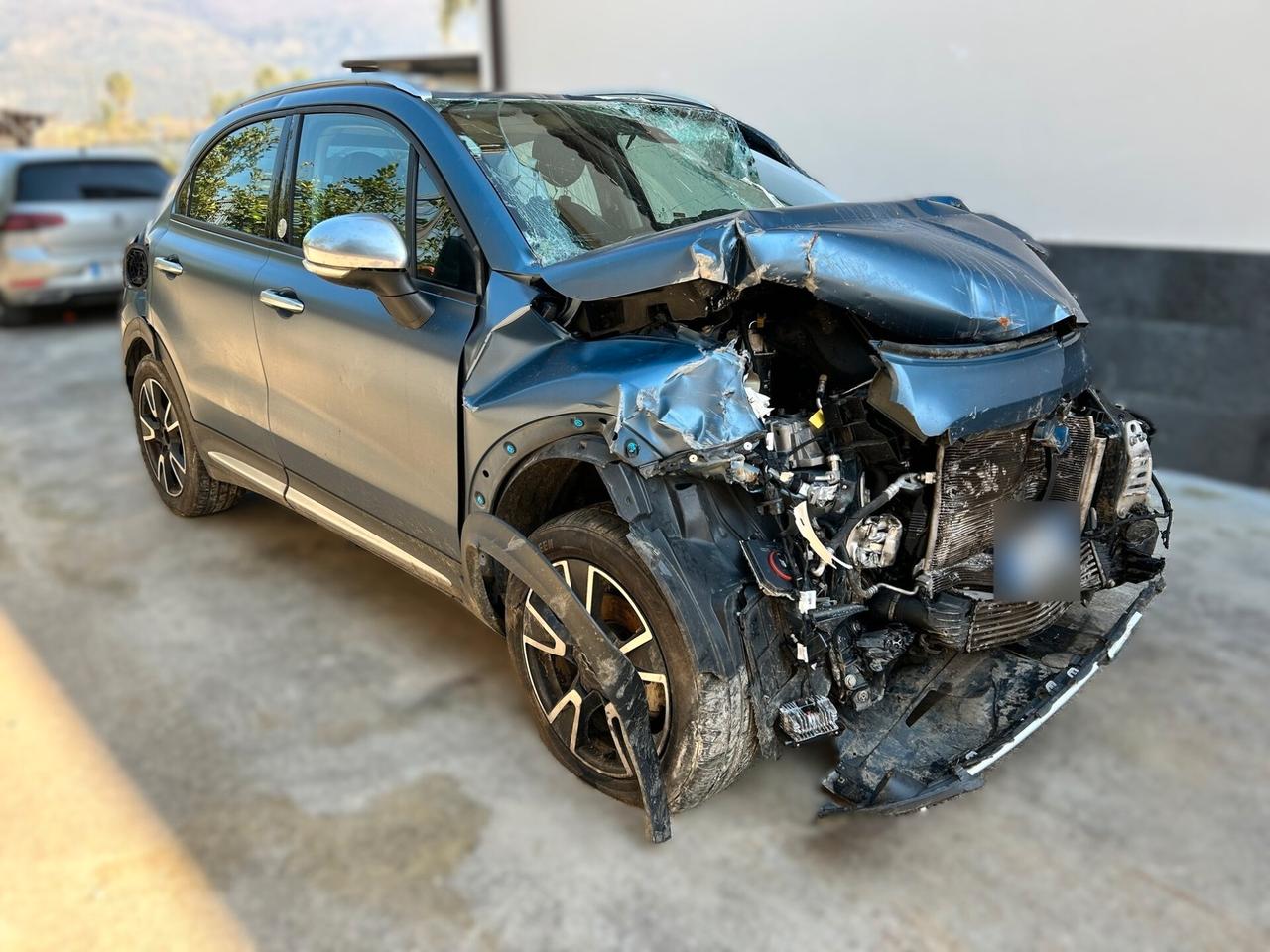 Fiat 500X 1.3 MJT 95CV - 2019 Incidentata