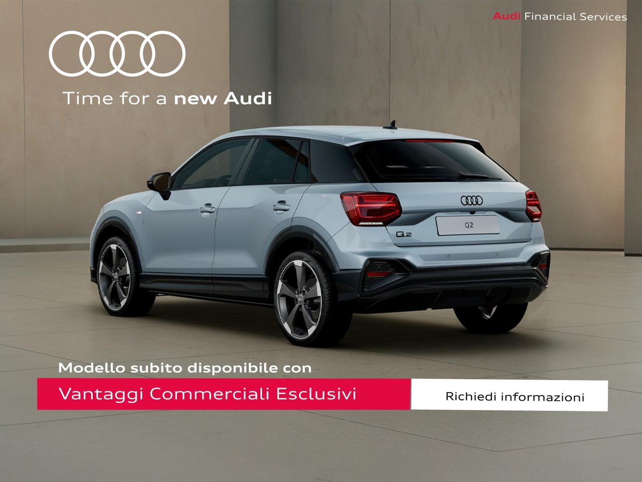 Audi Q2 35 2.0 tdi identity black s-tronic