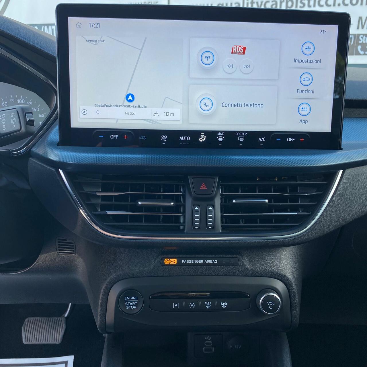 Ford Focus 1.5 EcoBlue 115 CV automatico SW Active