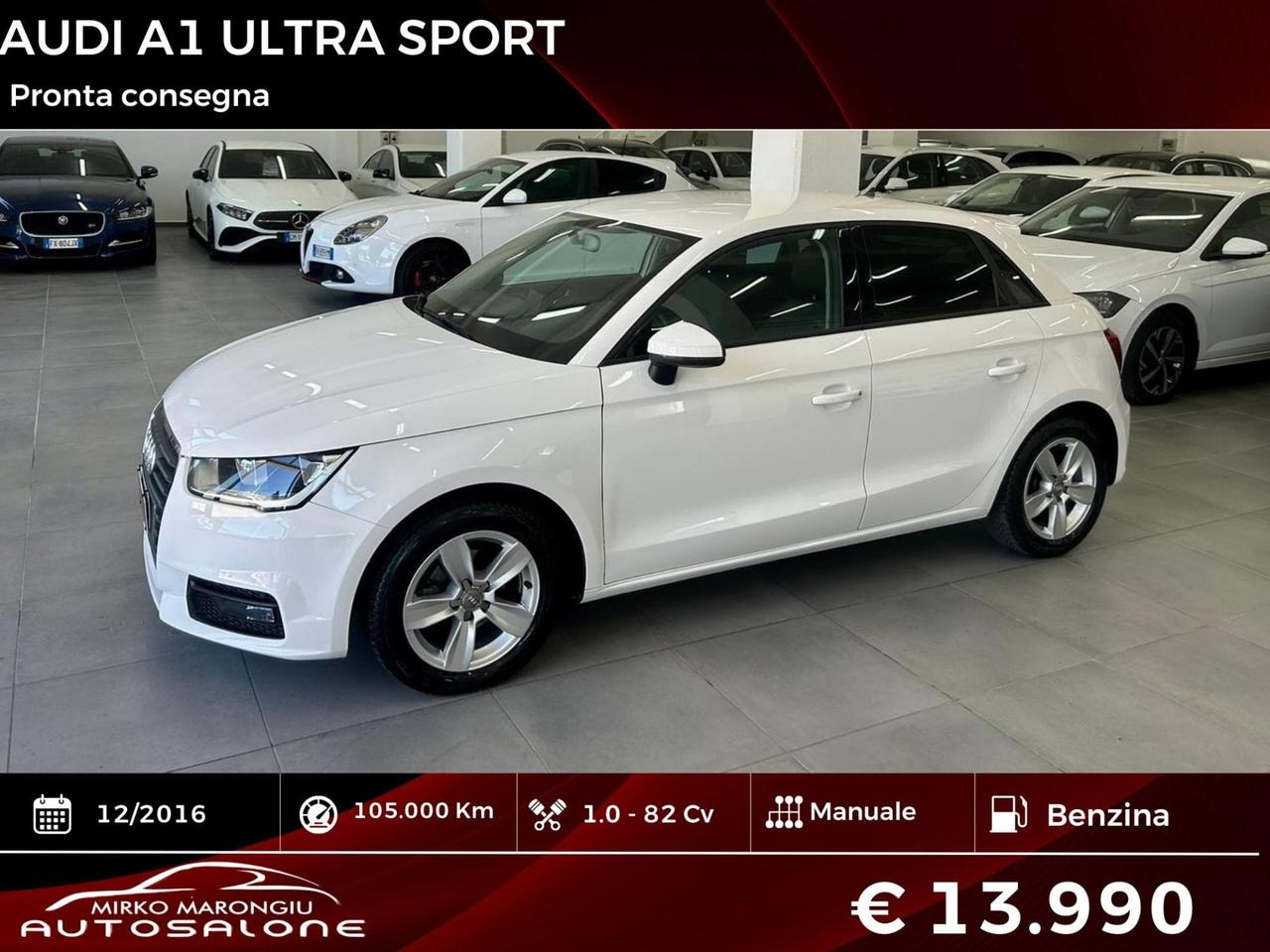 Audi A1 1.0 TFSI ultra Sport FINANZIABILE
