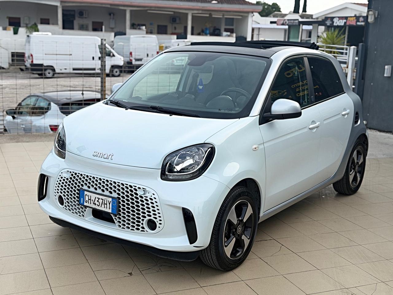 Smart ForFour EQ Racingrey (22kw) Cabrio Garanzia 12 Mesi