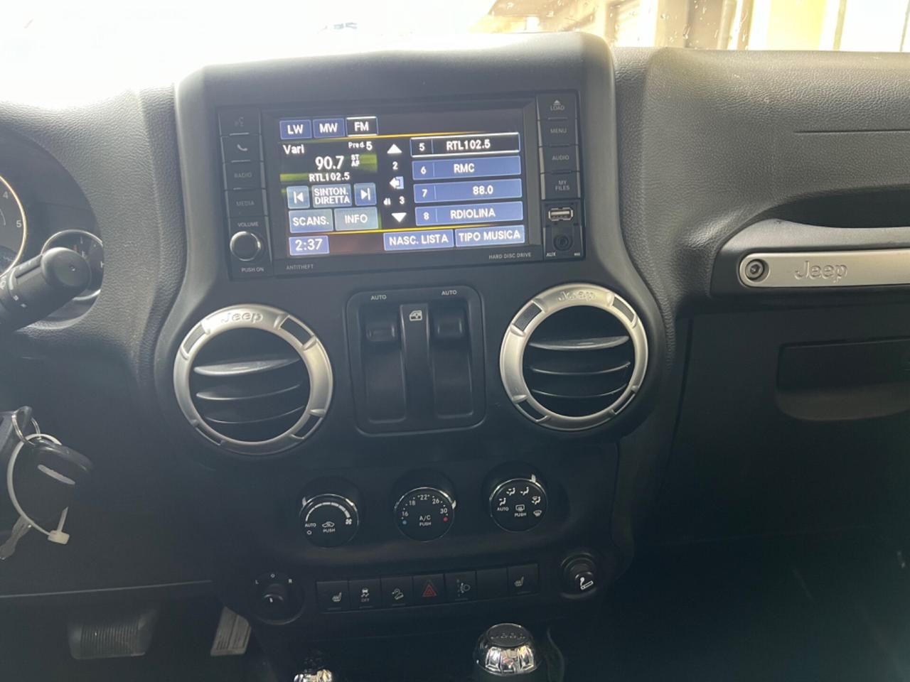 Jeep Wrangler 2.8 CRD DPF Rubicon Auto GANCIO TRAINO