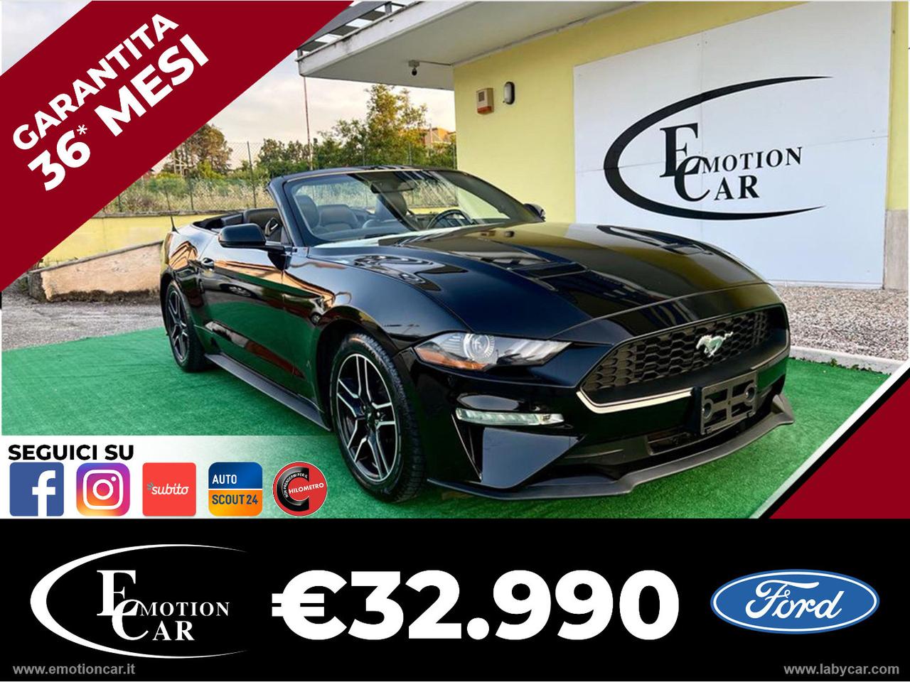 FORD Mustang Convertible 2.3 EcoBoost aut. - 2020