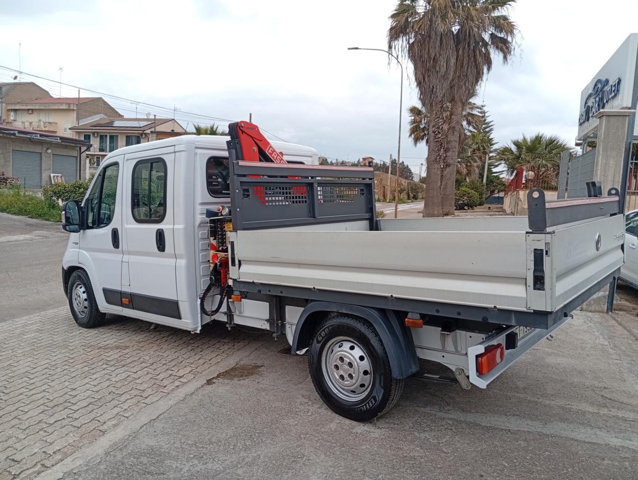 Fiat Ducato 33 2.3 MJT 130 CV GRU doppia cabina