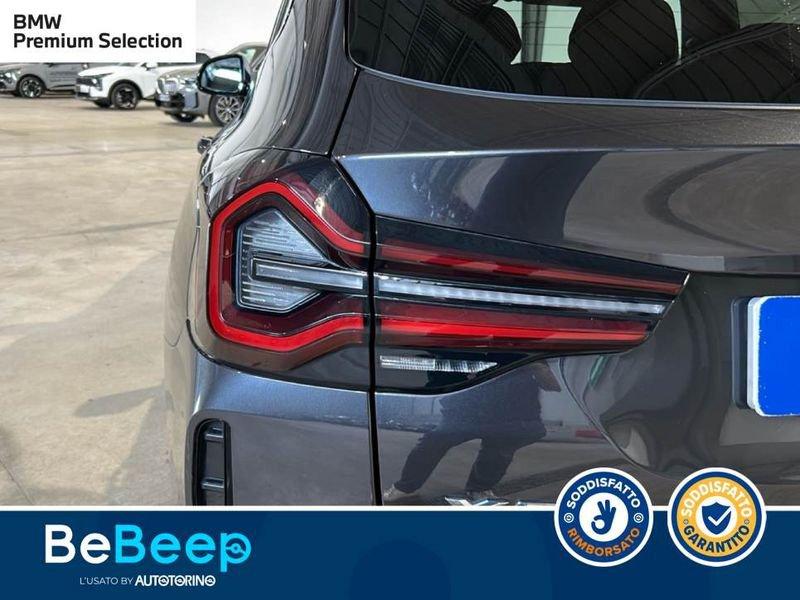 BMW X3 XDRIVE20D MHEV 48V MSPORT AUTO