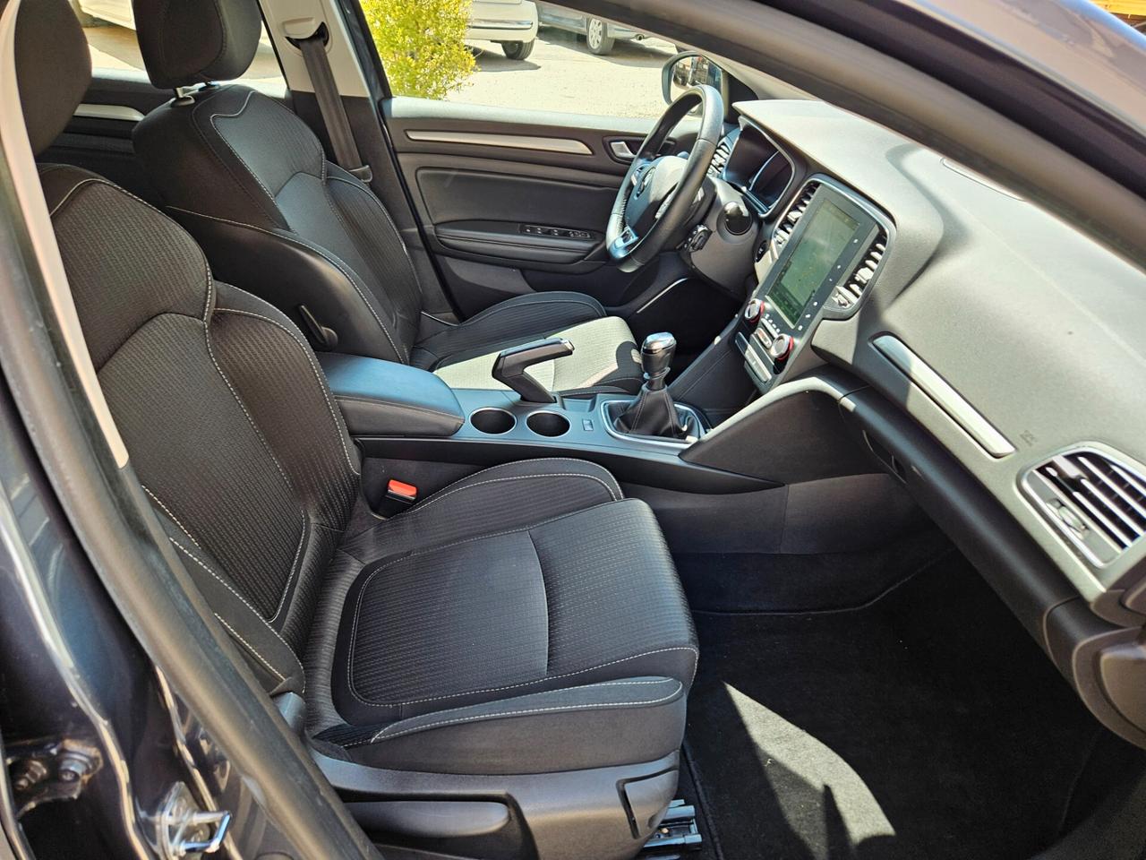 RENAULT MEGANE SW 1500 DCI 110CV DUEL KM CERTIFICATI