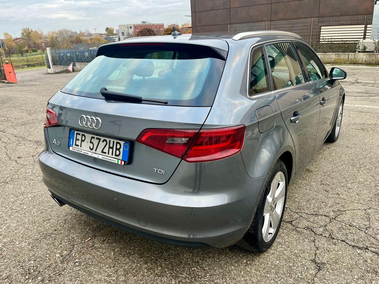 Audi A3 2.0tdi 150cv 2013 133.000km come nuova