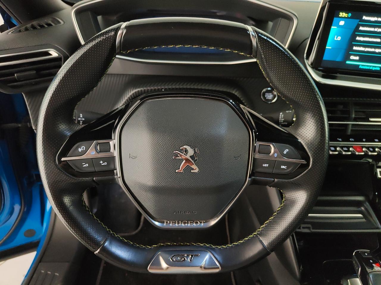 Peugeot 2008 motore elettrico 136 CV GT Pack
