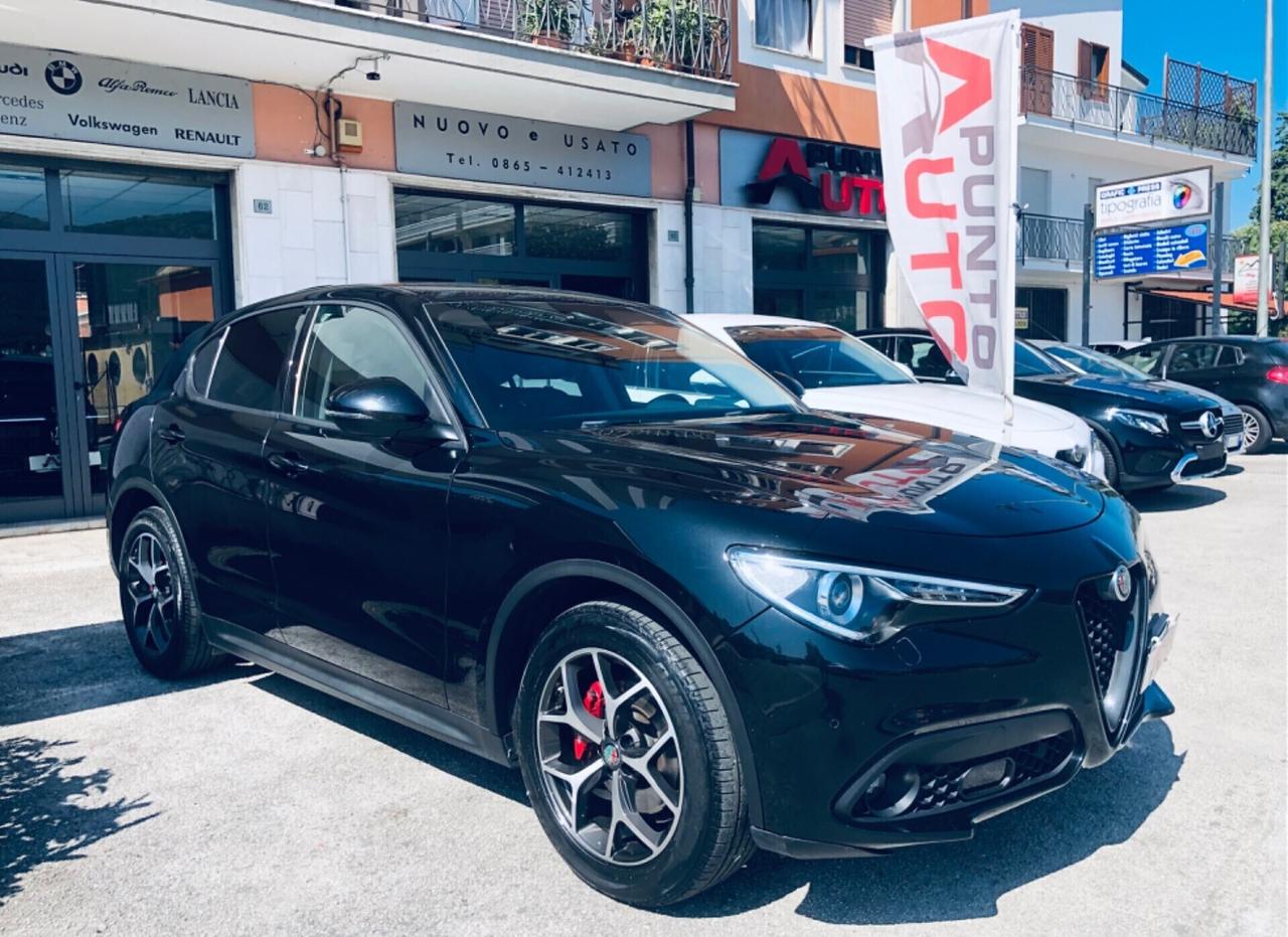 Alfa Romeo Stelvio 190CV Q4 PALETTE PELLE-TELECAM