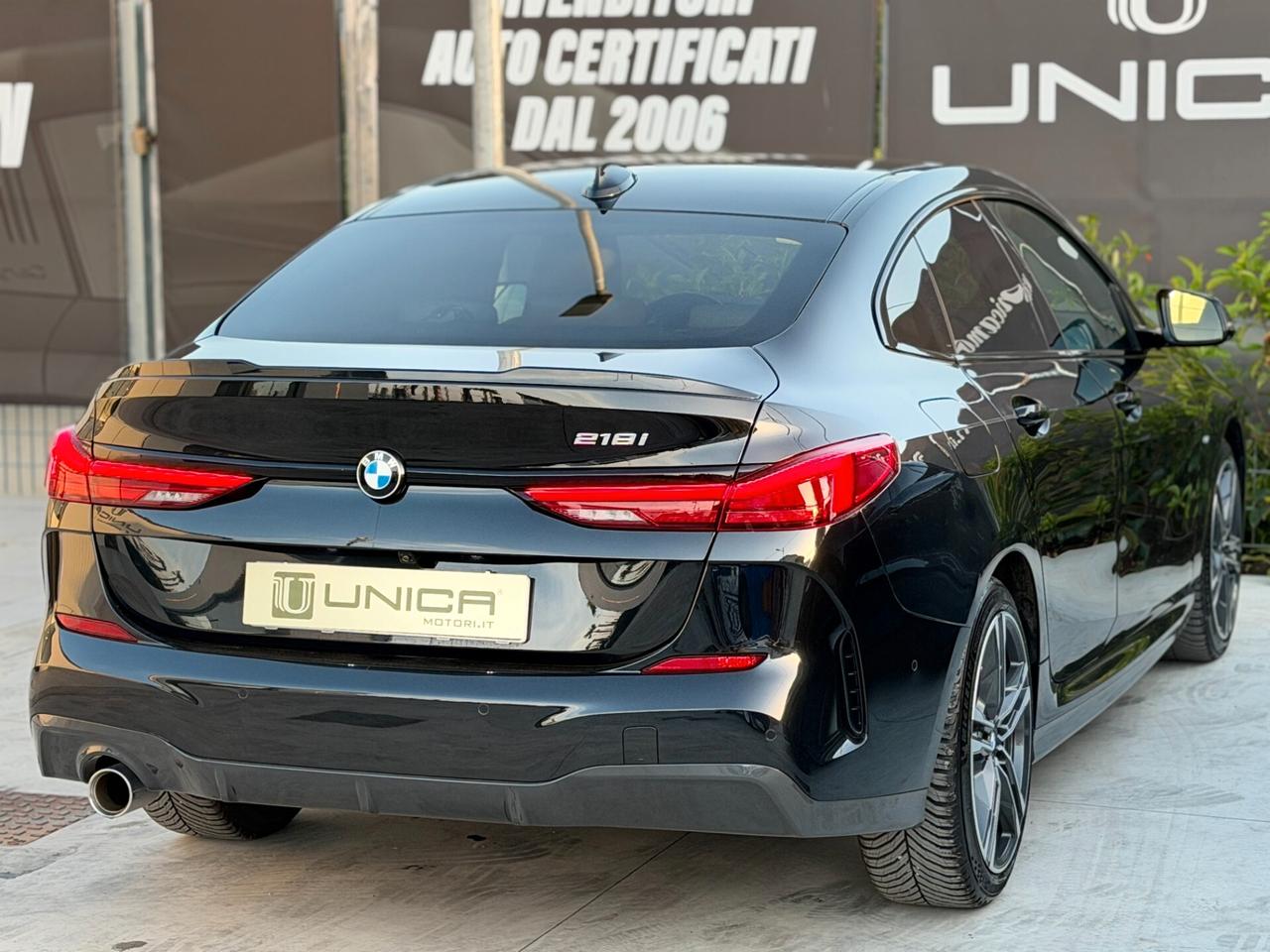 BMW 218i 1.5 136 CV GRAN COUPE' Msport UNICO PROPRIETARIO ITALIANA