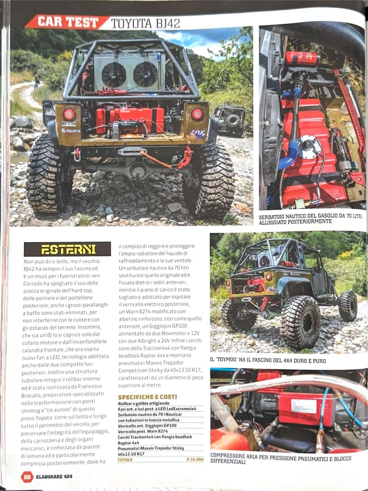 Toyota Land Cruiser BJ 42 Prototipo