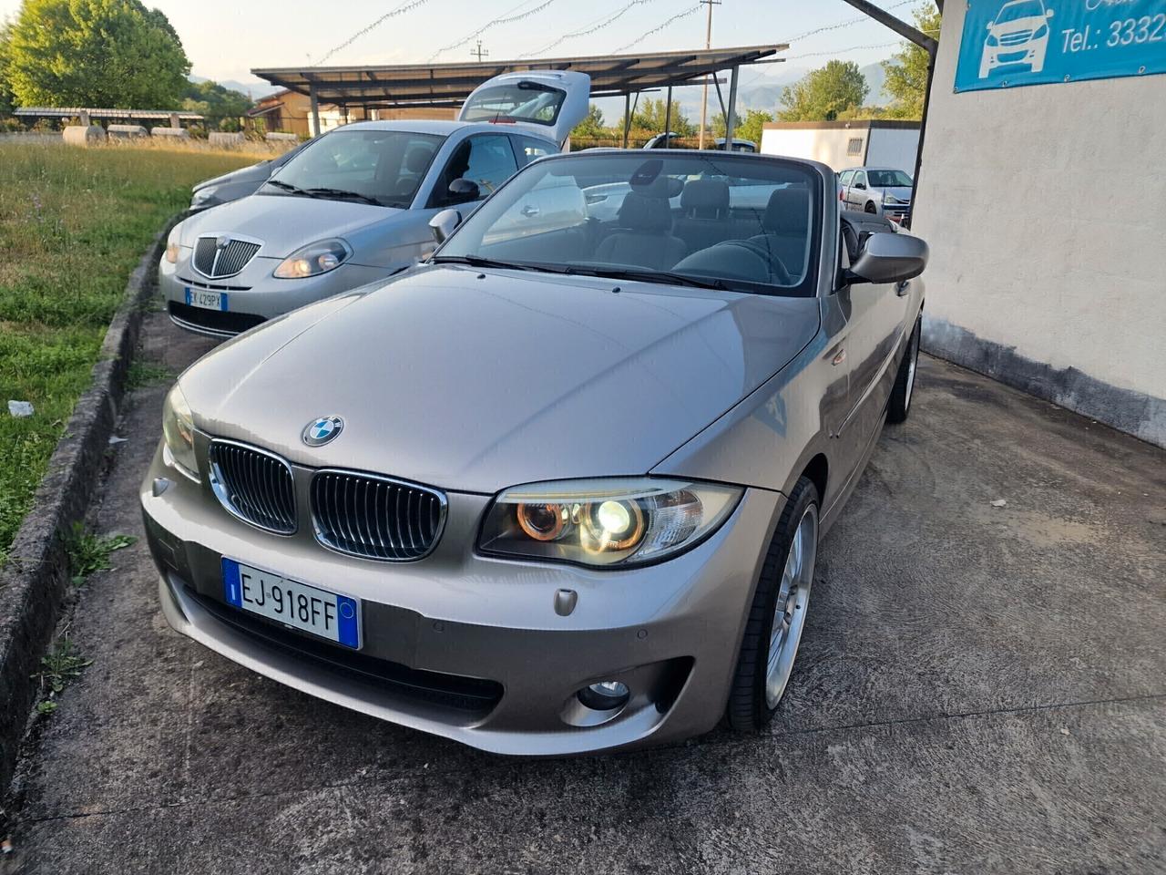 Bmw 118d 2.0 143CV Cabrio Futura "Tagliandi Bmw"
