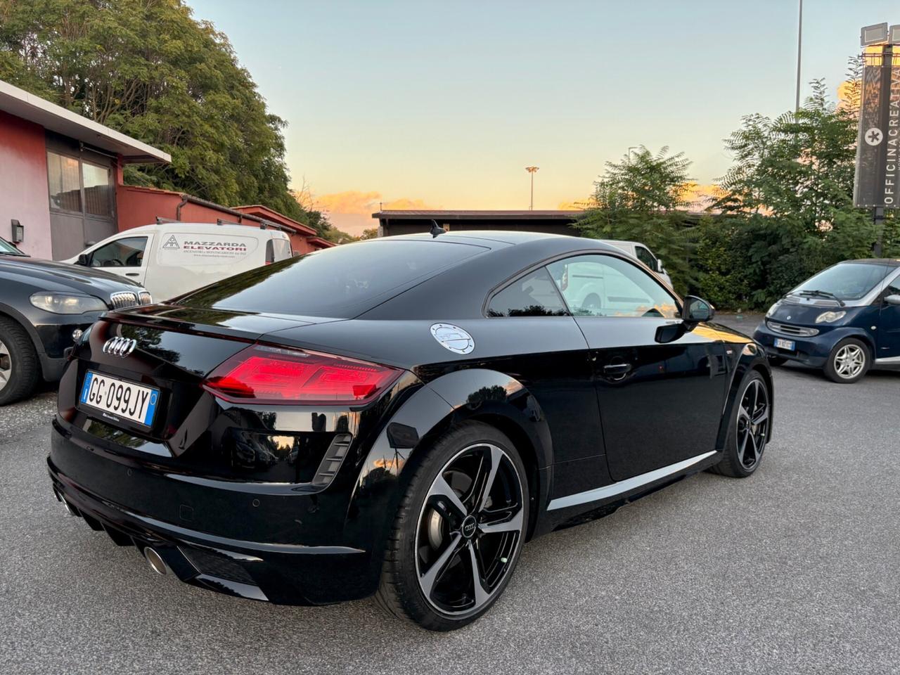 Audi TT Coupé 45 TFSI S tronic Sport S-line Plus Tech e Pacchetto Black Edition Unipro