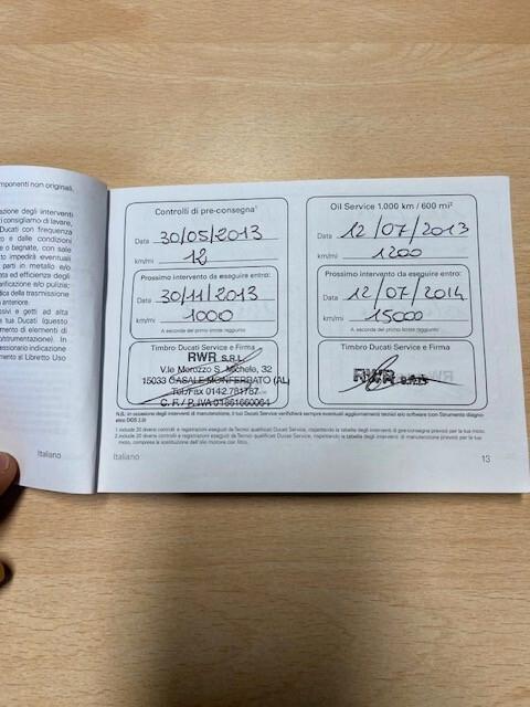 Ducati Hypermotard 821 -2013