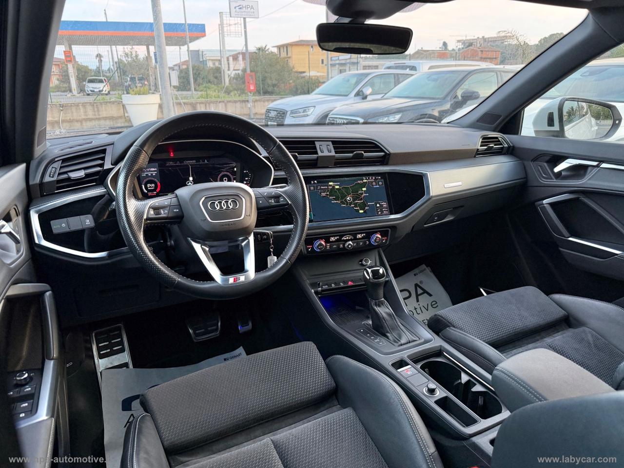 AUDI Q3 SPORTBACK 2.0TDI S-tronic S-Line LED NAVI PELLE CERCHI 19 RETROCAMERA