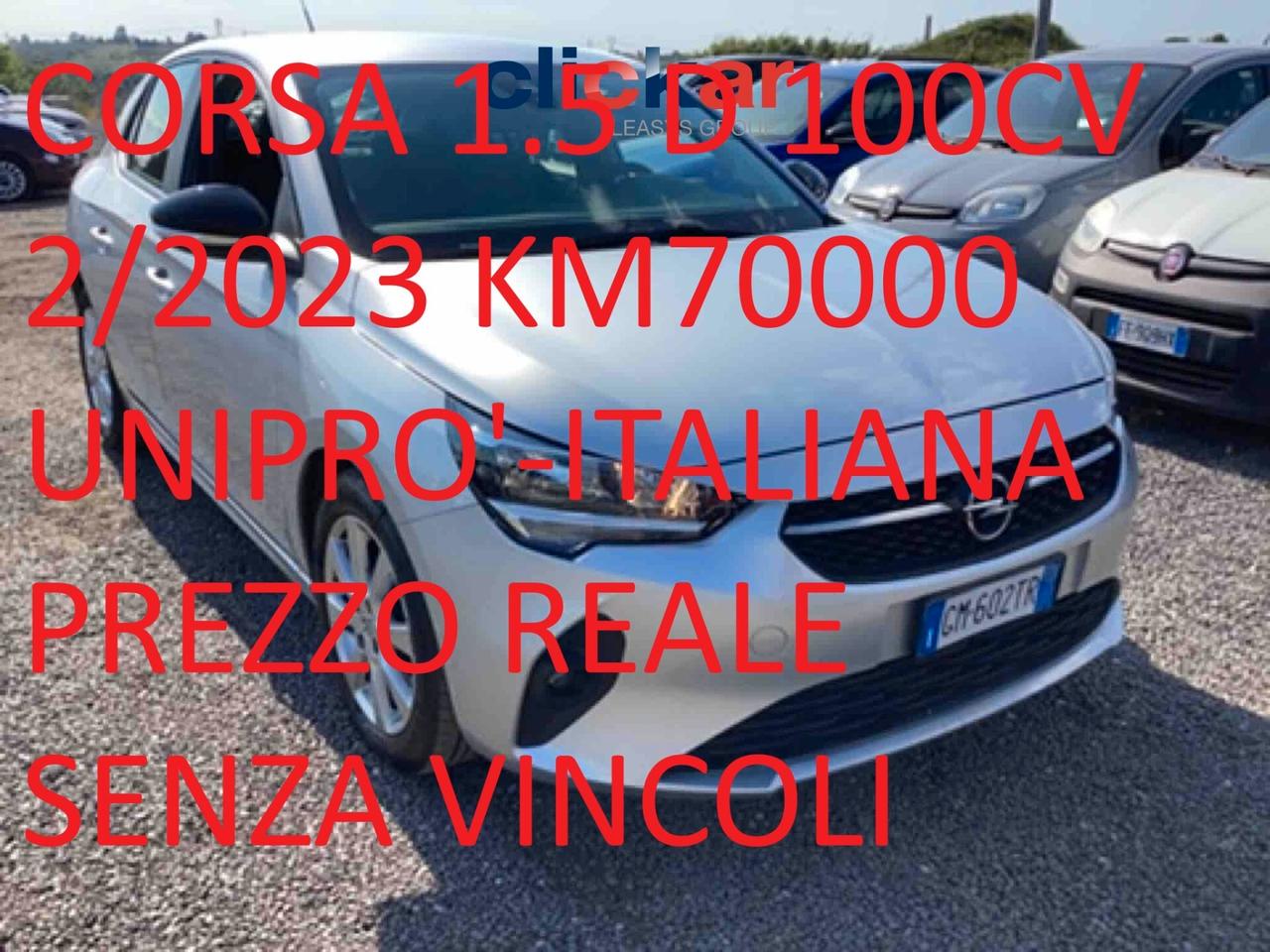 Opel Corsa 1.5 D 100CV EDITION **PREZZO REALE**UNIPRO'**