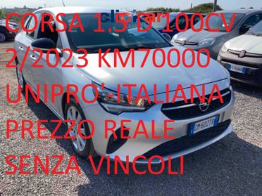 Opel Corsa 1.5 D 100CV EDITION **PREZZO REALE**UNIPRO'**
