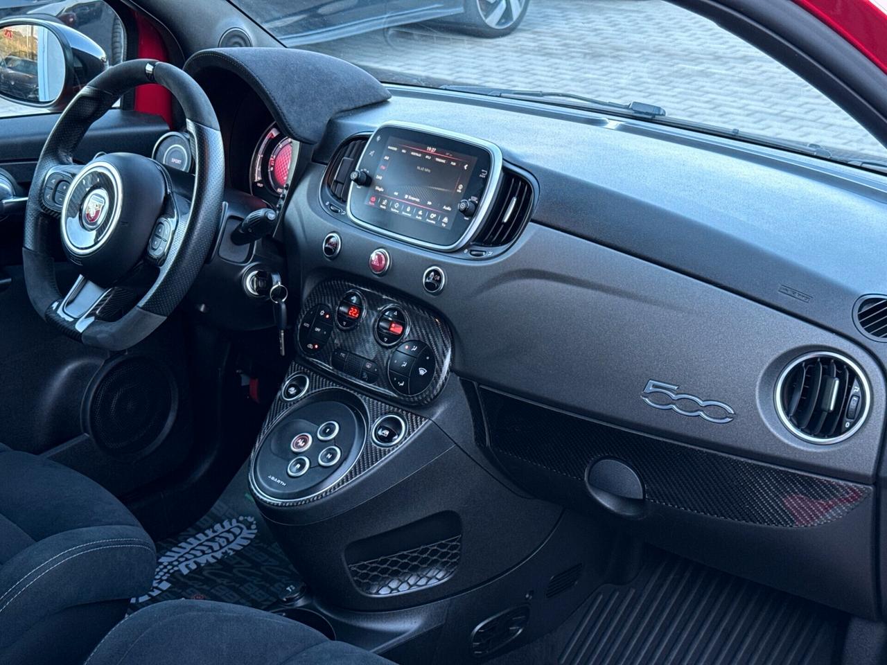 Abarth 595 1.4 Turbo T-Jet 180 CV Competizione SABELT CARBONIO FULL MTA