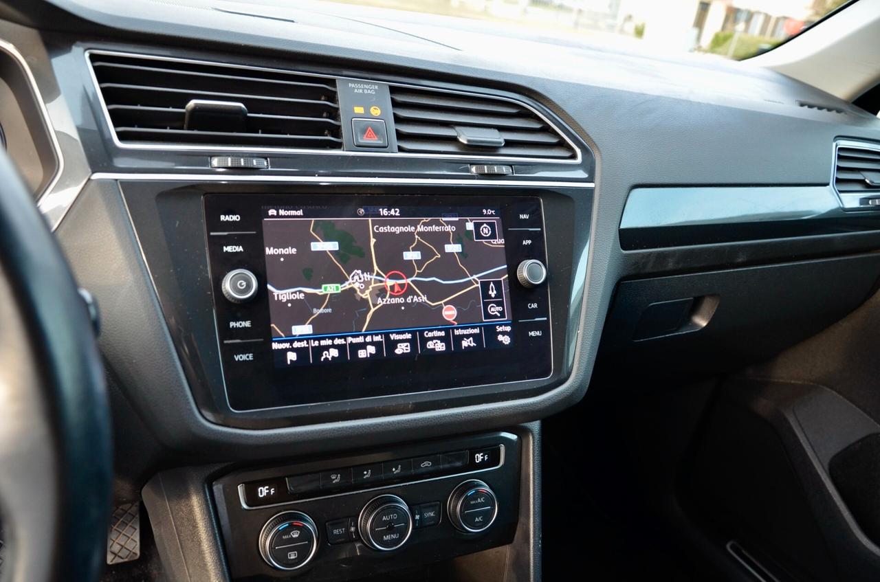 VOLKSWAGEN TIGUAN 2.0 TDI EXECUTIVE 150cv DSG, UNICOPROPRIETARIO, SERVICE VW, NAVI, RETROCAMERA, APPLE ANDROID, 18", PERMUTE