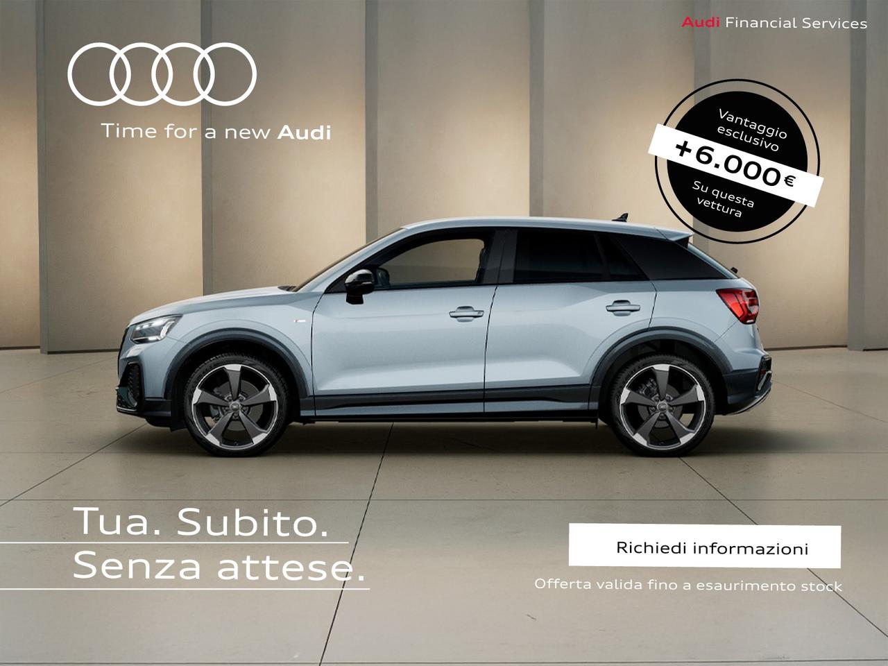 Audi Q2 35 2.0 tdi identity black quattro s-tronic