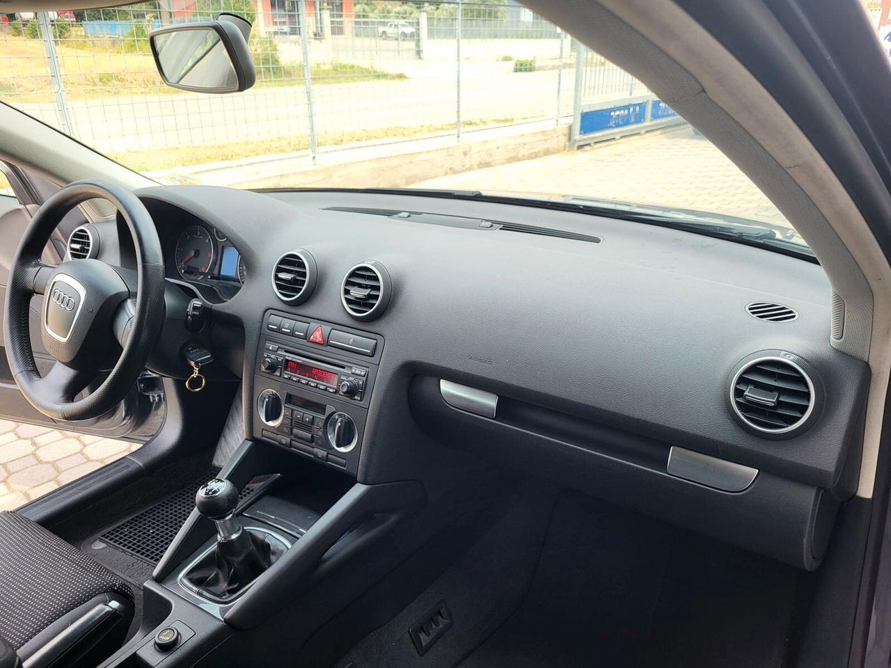 Audi A3 SPORTBACK SPB 2.0 TDI *** TENUTA BENE *** 5 PORTE