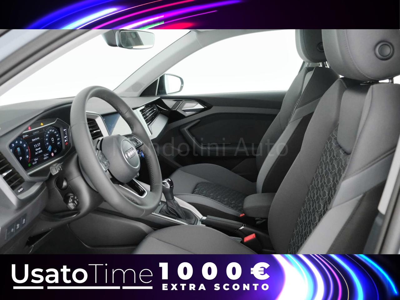 Audi A1 sportback 30 1.0 tfsi 116cv identity black s tronic