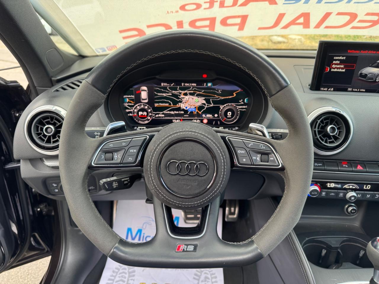AUDI RS3 2.5 TFSI 400 CV TETTO SCARICO VIRTUAL FULL