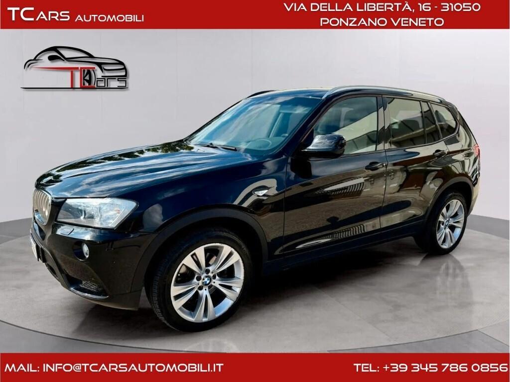 BMW X3 3.0 XDRIVE UNIPRO KM CERT GARANZIA 3 ANNI