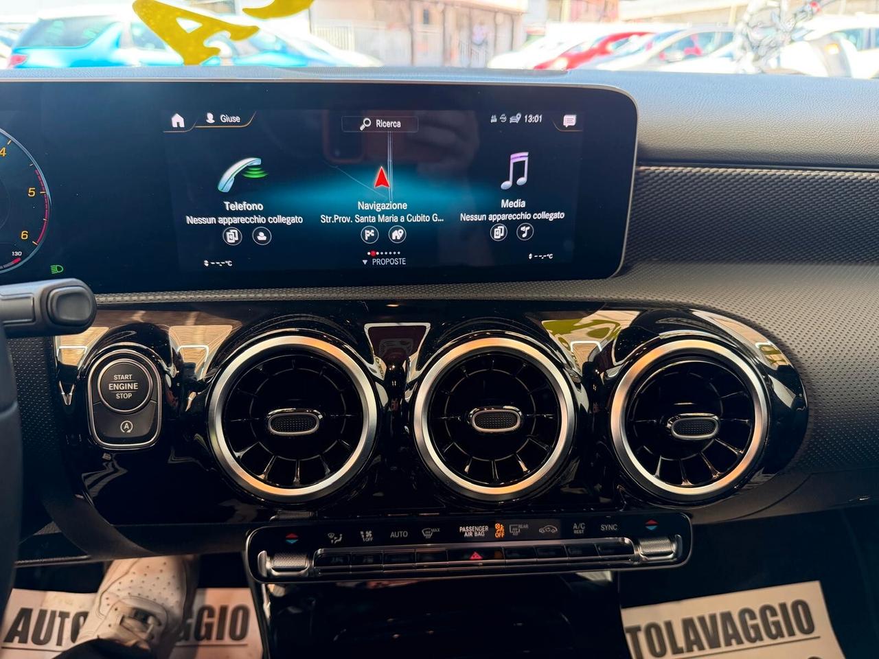 MERCEDES CLASSE A 180d 1.5 DIESEL 116CV AUTOMATICA