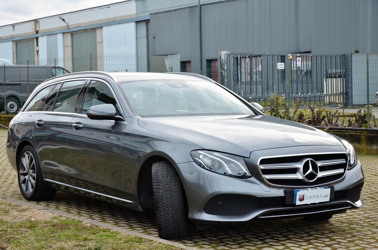 MERCEDES-BENZ SW E 220d SPORT 194cv AUTO, UFF ITALIANA, SERVICE MERCEDES, FULL LED, RETROCAMERA, PERMUTE