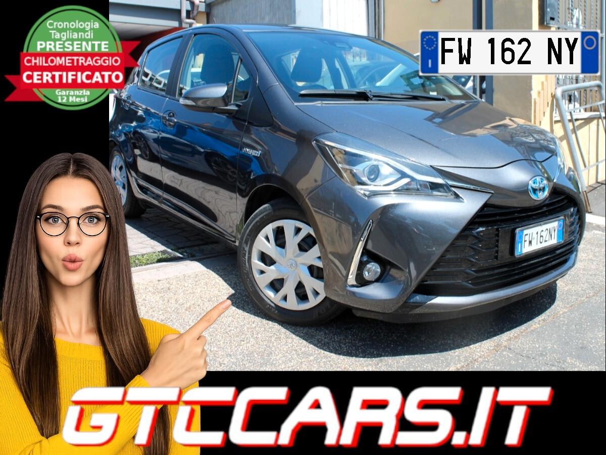 Toyota Yaris 1.5 Hybrid 5 porte Style Bluetooth Retrocam LED PREZZO VERO ️