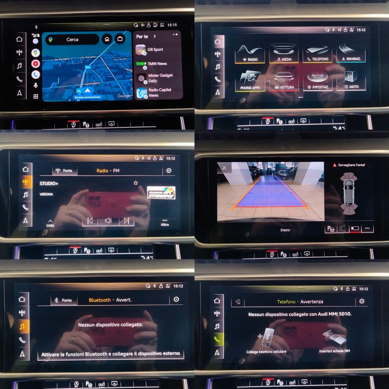 AUDI A6 45TDI S LINE quattro *TETTO*TOUR*LUCI*20*CAMERA