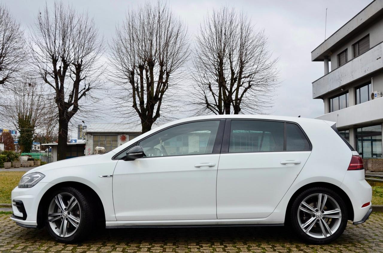 VW GOLF 5p 2.0 R-LINE SPORT EDITION 150cv, UFF ITALIANA, SERVICE DIMOSTRABILI, FULL LED, LUCI LED AMBIENTE, PERMUTE
