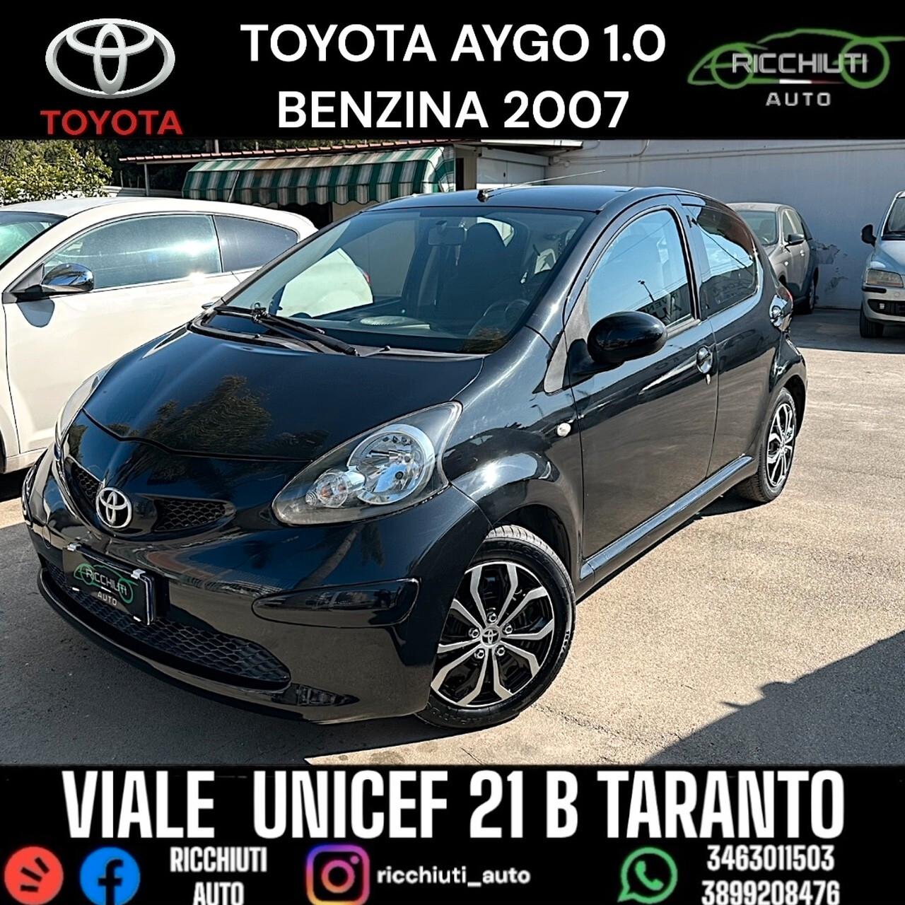 TOYOTA AYGO 1.0 BENZINA 2007 OK NEOPATENTATI