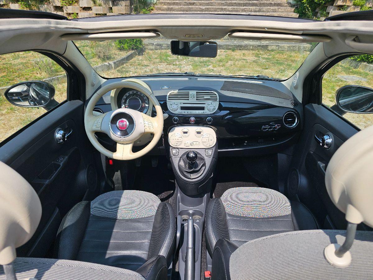 FIAT 500C 0.9 BENZINA 135.000KM 2011 GARANZIA 12M