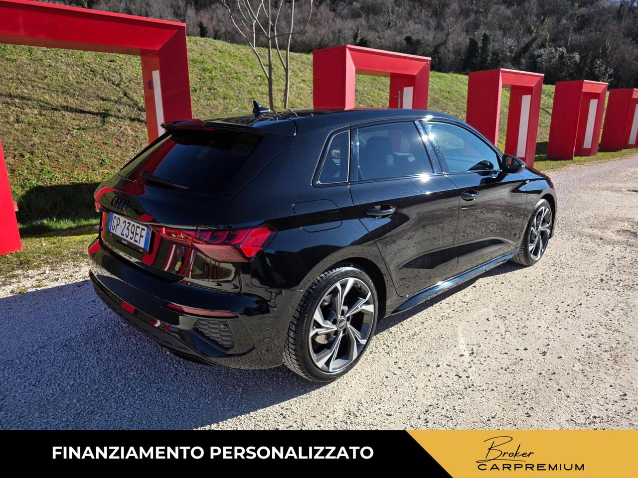 Audi A3 Sportback 35 1.5 tfsi mhev S line edition s-tronic