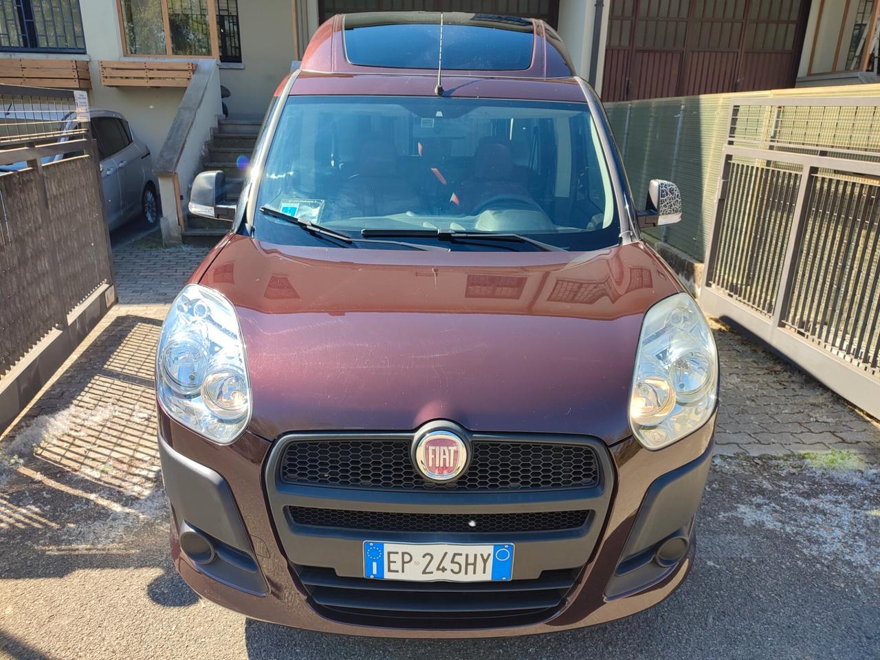 FIAT DOBLO 2012 BENZINA PEDANA DISABILI ELETTRICA TETTO ALTO