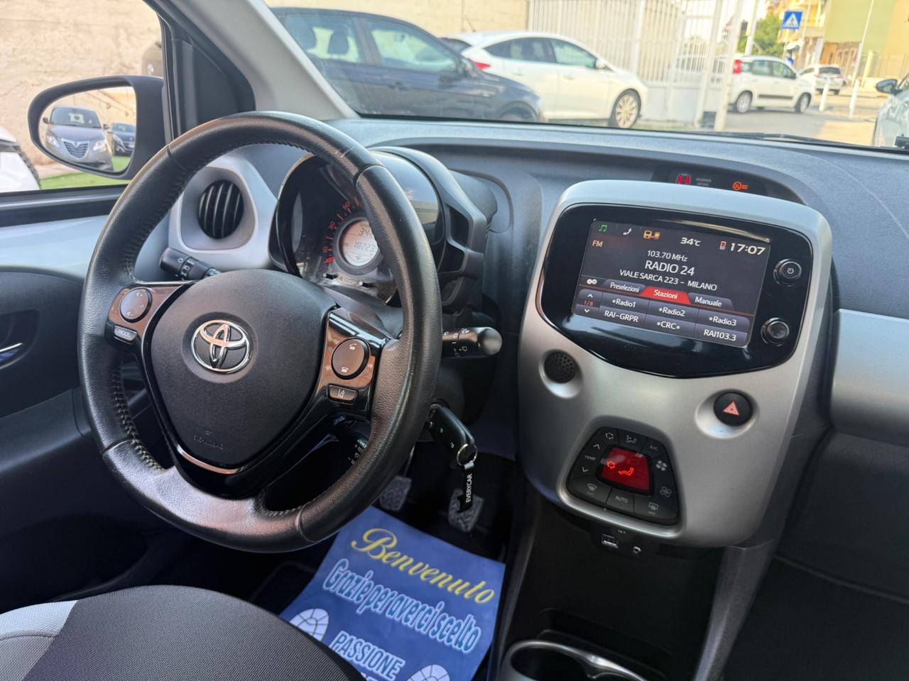 Toyota Aygo 1.0benzina 5porte - 2017