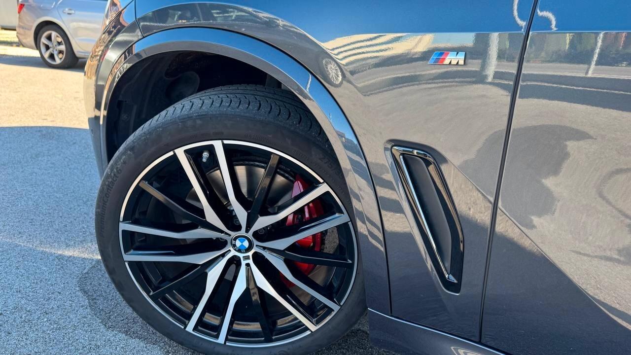 Bmw X5 xDrive30d 48V Msport Tettuccio apribile e panoramico Telecamera 360°