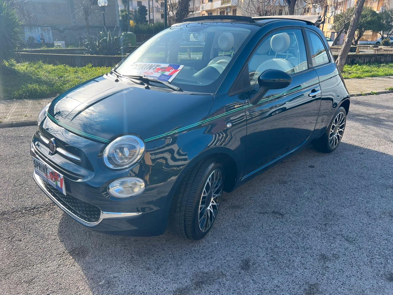 Fiat 500 C 1.2 Lounge TFT RADIO 7" LEGA DA 16