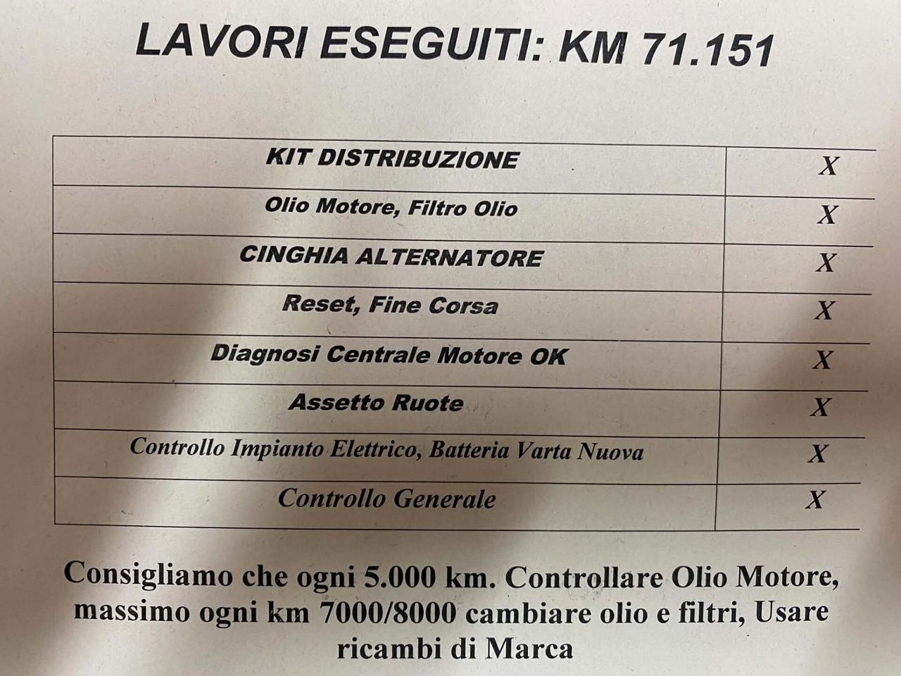 Fiat 500 1.2 Lounge km 70000 Tetto Panoramico