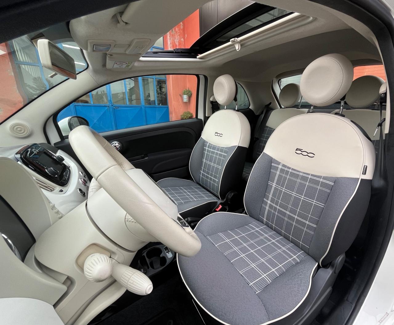 Fiat 500 1.2 Lounge-Km69500-tetto apribile