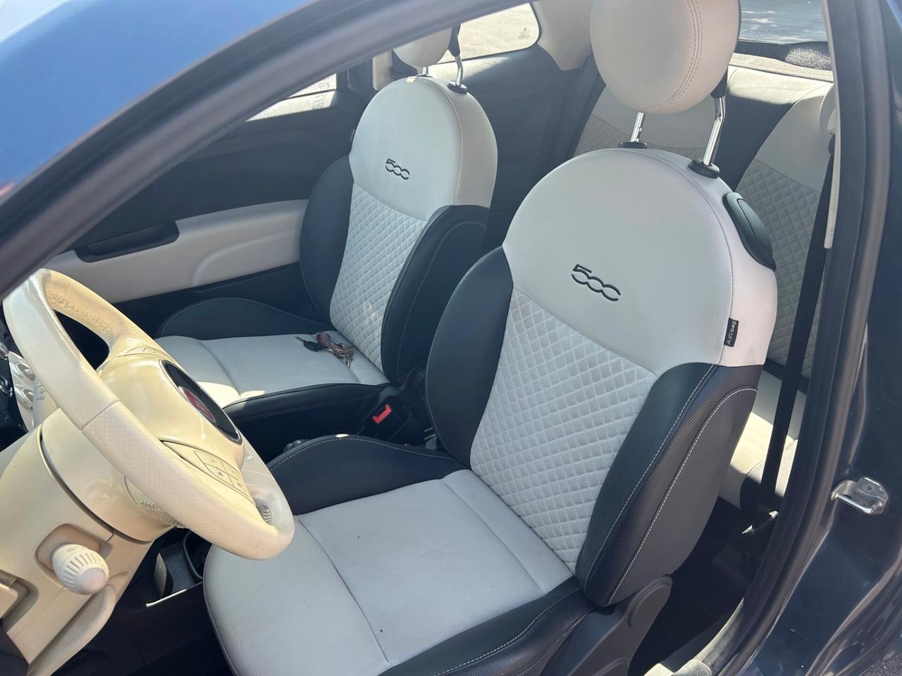 Fiat 500 1.2 lounge ok neopatentati sedili in pelle tettuccio apribile in vetro