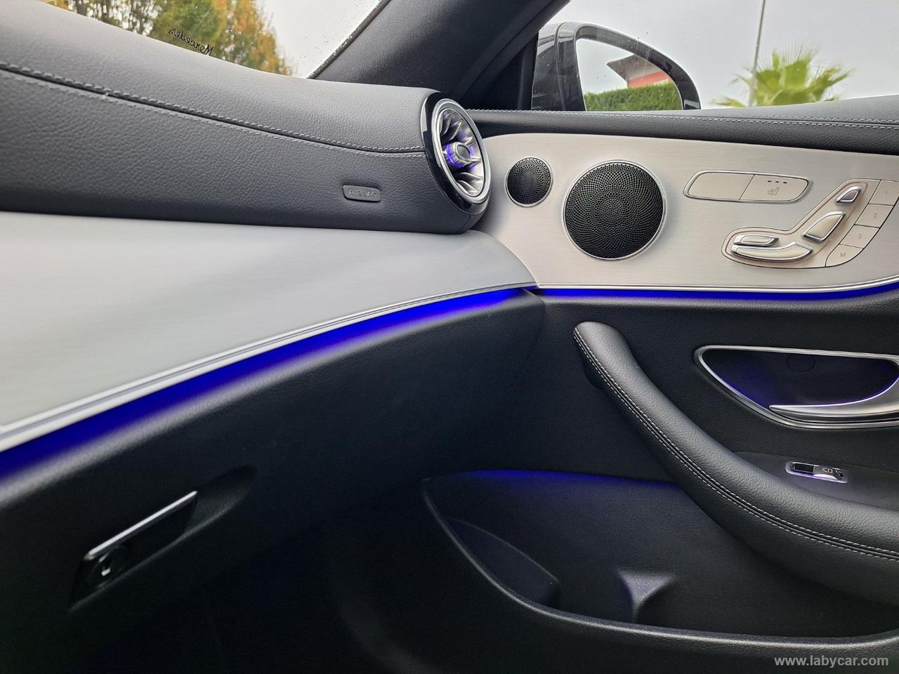 MERCEDES-BENZ E 220 d 4Matic AMG Premium TETTO CAMERA 360 MEMORIE