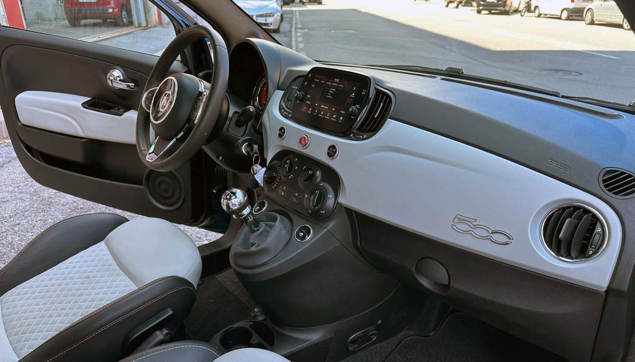 Fiat 500 1.0 Hybrid Star Unico Proprietario Navigatore e sensori