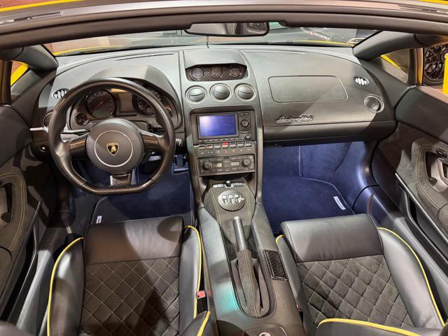 LAMBORGHINI Gallardo Spyder 520CV Giallo Midas Pearl-Pelle e Alcantara