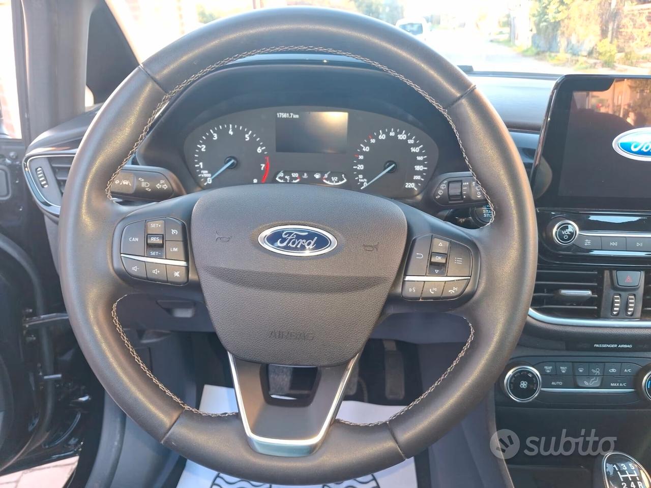 Ford Fiesta 1.1 75 CV 5 porte Titanium CAMERA CERCHI APPLE CAR PLAY LED MULTIFUNZIONE BLUETOOTH PDC