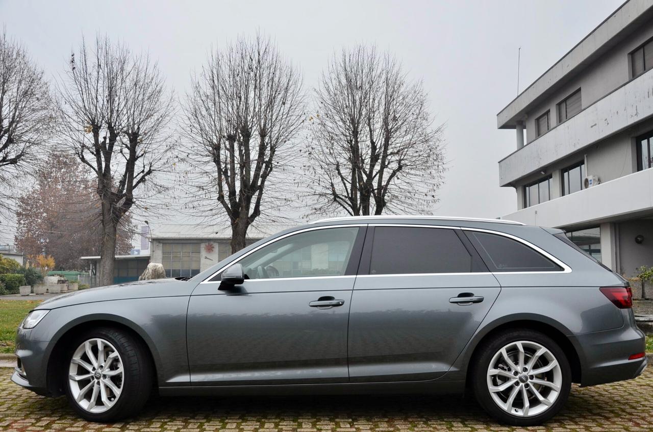 AUDI A4 AVANT 2.0 TDI BUSINESS SPORT 150cv S-TRONIC, UFF ITALIANA, SERVICE AUDI, EURO 6D, FARI LED, NAVI, VIRTUAL COCKPIT, PERMUTE