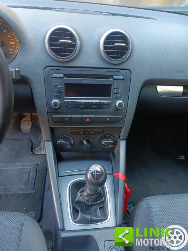 AUDI A3 SPB 1.6 TDI 90 CV Ambition