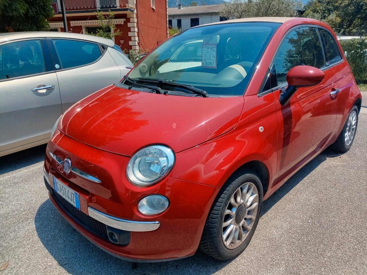 Fiat 500 C 1.2 Lounge ( cabrio) impianto GPL per neopatentati